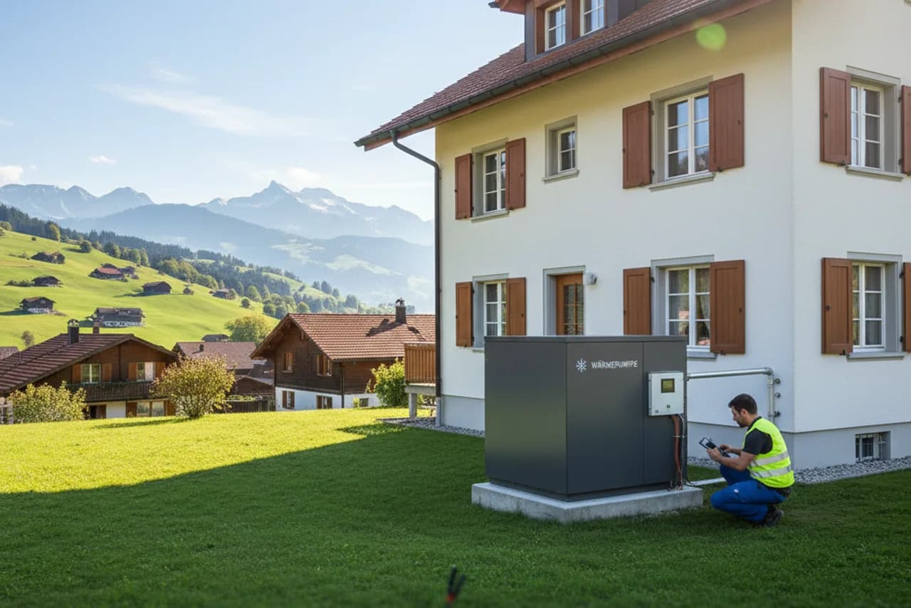 Wärmepumpe Installation in Ittigen